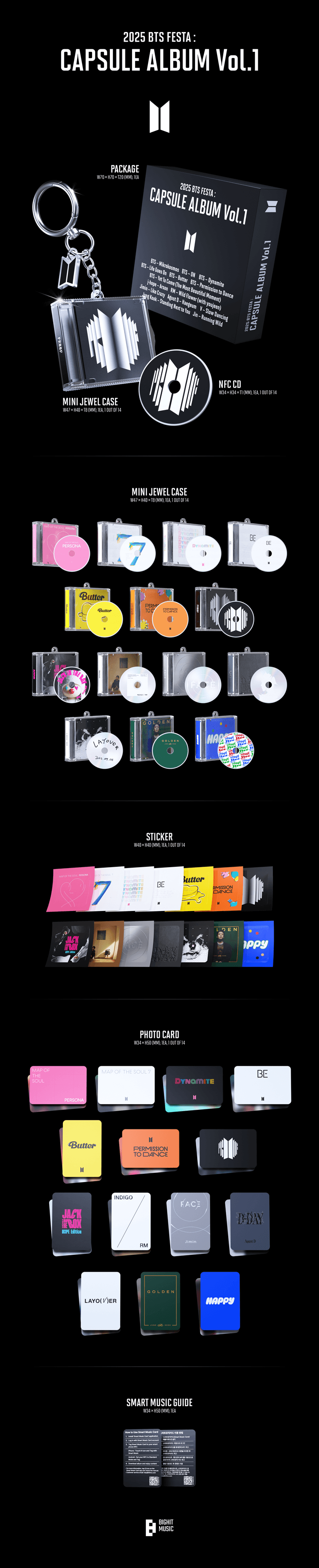 bts | 2025 festa capsule album vol.1