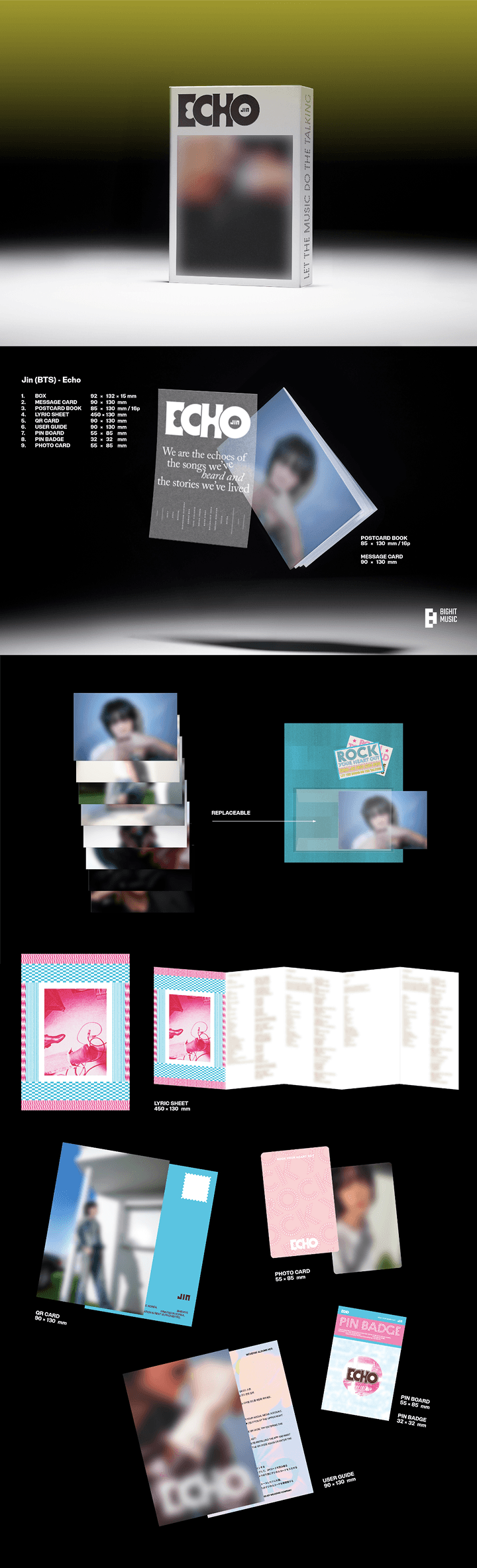 bts echo weverse album 1 detail