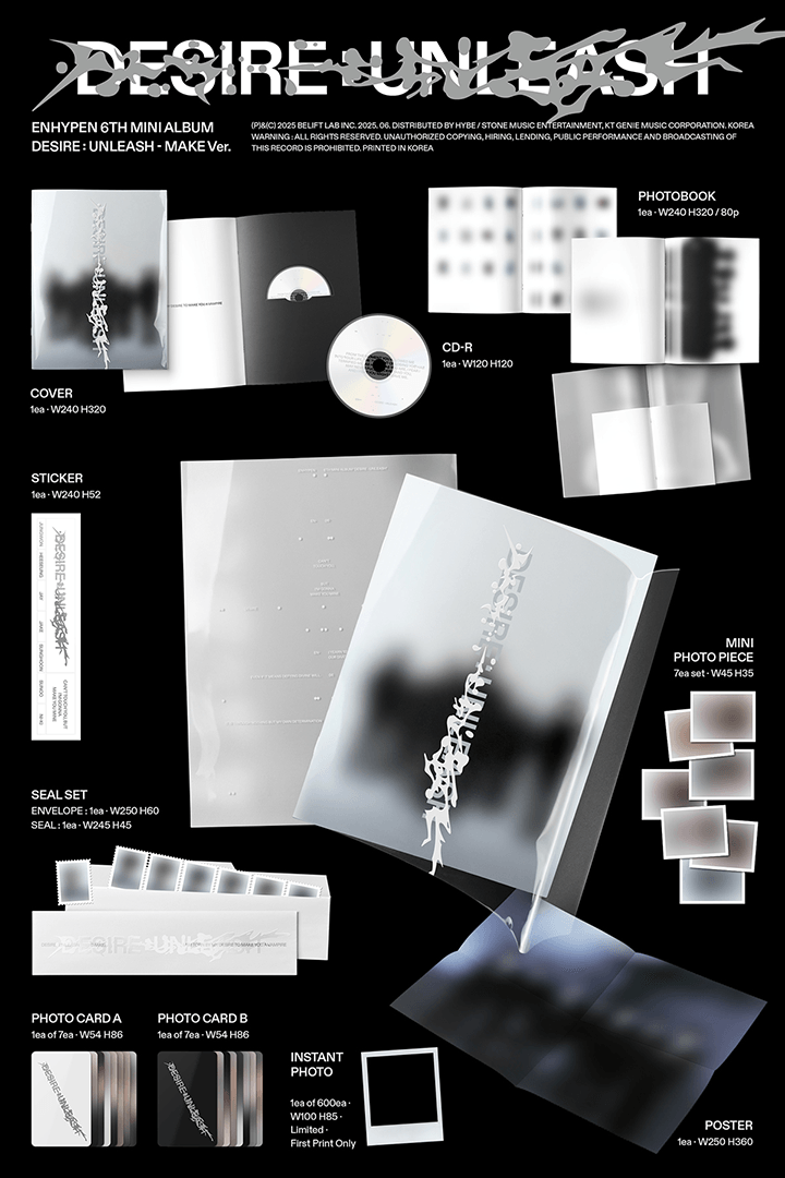 enhypen desire unleash 2 make version