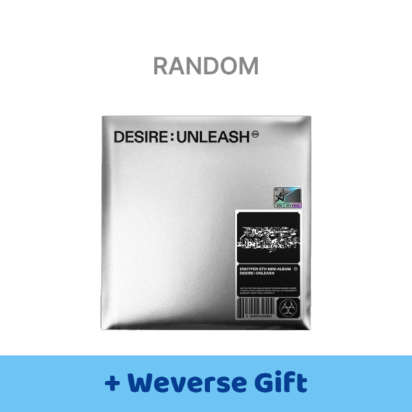 enhypen desire unleash (engene ver.) (random) 0 weverse gift enhypen desire unleash (engene ver.) (random) 0 weverse gift