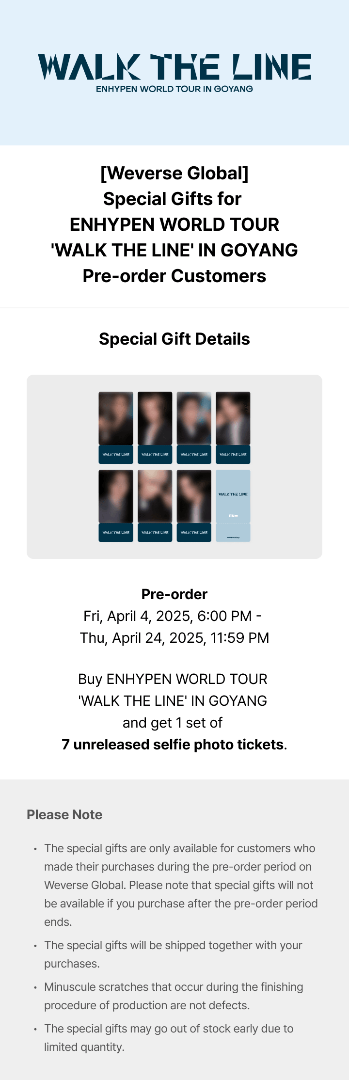 enhypen | world tour walk the line in goyang